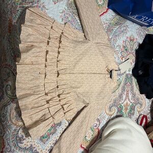 Cristina Barros zip ruffle coat